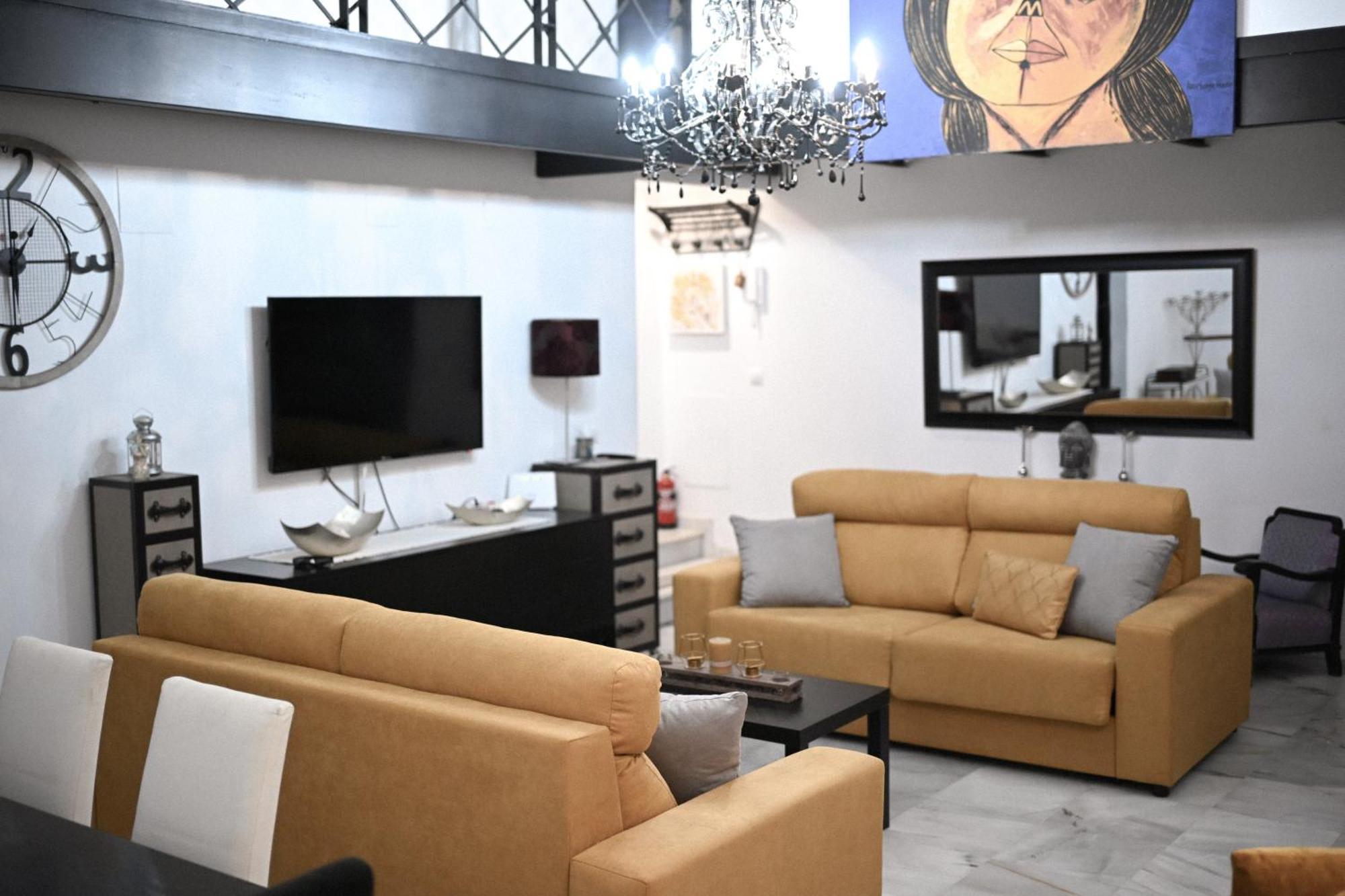 Duplex Proximo A Plaza De La Alameda Apartment Sevilla Bagian luar foto